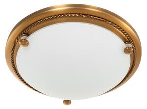 Steinhauer - plafoniera - Ceiling and wall - bronzo - vetro metallo - Ø 29cm - E27 - 2785BR