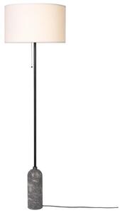 Lampada da terra GUBI, dimmerabile, Grigio, Soggiorno, Marmo
