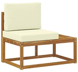 Divano da Esterno con cuscino Naturale 91 x 63 x 73 cm