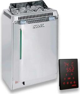 Set di riscaldatori per sauna Harvia Topclass Combi Kv80se + Harvia Xenio Cx110c Combi