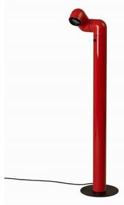 Lampada da terra Santa & Cole, dimmerabile, Rosso, Soggiorno, Metallo