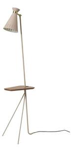 Lampada da terra Warm Nordic, Cone, Beige, Soggiorno, Metallo, Vintage