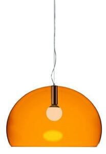Lampada a sospensione Kartell, Arancione, Sala da pranzo, Plastica