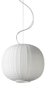 Lampada a sospensione Foscarini, Bianco, Soggiorno, Vetro