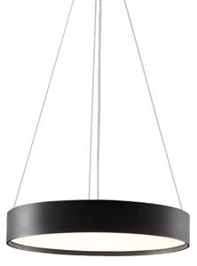 Lampada a sospensione LIGHT-POINT, dimmerabile, Nero, Soggiorno, Alluminio