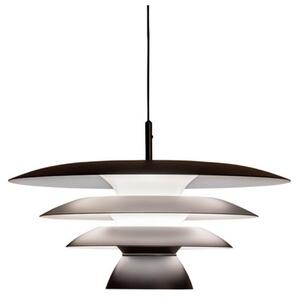 Lampada a sospensione Belid, Nero, Sala da pranzo, Metallo