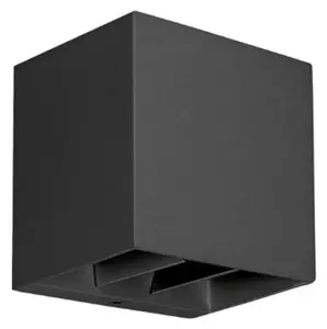 Applique moderno gea led ges2310 led ip65 alluminio antracite monoemissione - Gea Led