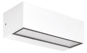 Applique moderno gea led ges2240 led ip65 alluminio bianco biemissione - Gea Led