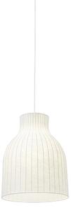 Lampada a sospensione Muuto, Bianco, Sala da pranzo, Plastica