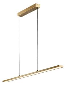 Lampada a sospensione LIGHT-POINT, Dorato / Ottone, Sala da pranzo, Alluminio