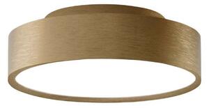 Plafoniera LIGHT-POINT, dimmerabile, Dorato / Ottone, Soggiorno, Alluminio
