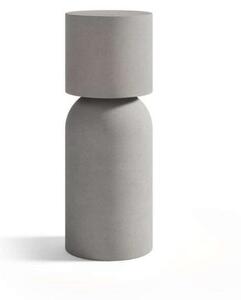 Lampade da esterno Luceplan, dimmerabile, Grigio, Terrazza, Cemento