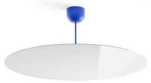 Millimetro Plafoniera H33 Ø85 Royal Blue/Mirror