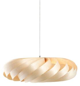 Lampada a sospensione Tom Rossau, Beige, Soggiorno, Legno