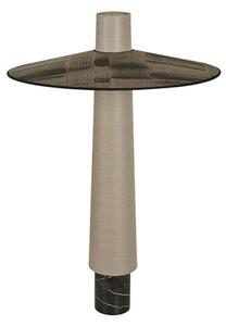 Lampada da terra Forestier, Thésée, Grigio, Soggiorno, Tessuto / Tessile, Boho