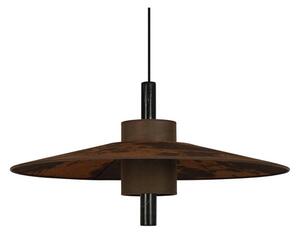 Lampada a sospensione Forestier, Thésée, dimmerabile, Rosso, Sala da pranzo, Tessuto / Tessile