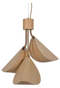 Lampada a sospensione Forestier, Lys, dimmerabile, Legno, Soggiorno, Altro, Design