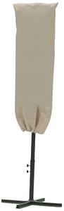 Outsunny Copertura per Ombrellone Impermeabile, Copri Ombrellone da Giardino Antistrappo, Cachi Diametro 57x160cm