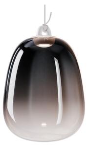Oblò Lampada a Sospensione Large 3000K Glossy Fumé/Bianco