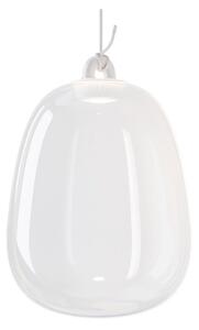 Lampada a sospensione Lodes, Trasparente, Soggiorno, Vetro