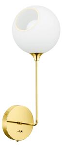 Applique da parete DESIGN BY US, Ballroom Long, dimmerabile, Bianco, Soggiorno, Vetro, Design