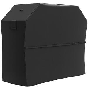 Outsunny Copertura per Barbecue Impermeabile in Tessuto Oxford 600D UPF30+ e Antivento, 147x61x122 cm, Nero | Aosom Italy
