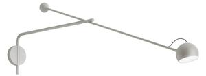 Applique da parete Artemide, Ixa, dimmerabile, Grigio, Soggiorno, Metallo, Design