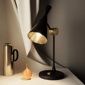 Lampade da tavolo Tom Dixon, Beat Table, dimmerabile, Nero, Soggiorno, Metallo, Design