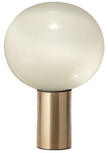 Lampade da tavolo Artemide, Laguna 37, dimmerabile, Dorato / Ottone, Soggiorno, Vetro, Design