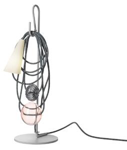 Lampade da tavolo Foscarini, Filo, Grigio, Soggiorno, Metallo, Design