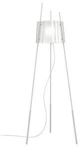 Lampada da terra kdln, Tyla, dimmerabile, Bianco, Soggiorno, Metallo, Design