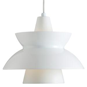 Lampada a sospensione Louis Poulsen, Doo-Wop, dimmerabile, Bianco, Soggiorno, Metallo, Design