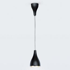 Lampada a sospensione Serien Lighting, One Eighty Suspension Adjustab, dimmerabile, Nero, Soggiorno, Metallo, Design