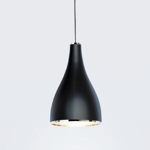 Lampada a sospensione Serien Lighting, One Eighty Suspension Adjustab, dimmerabile, Nero, Soggiorno, Metallo, Design