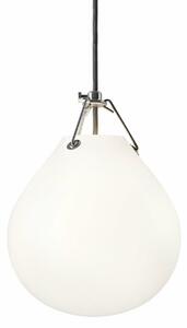 Lampada a sospensione Louis Poulsen, Moser, dimmerabile, Bianco, Soggiorno, Vetro, Design