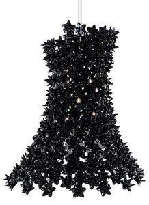 Lampada a sospensione Kartell, Bloom, Nero, Soggiorno, Plastica, Design