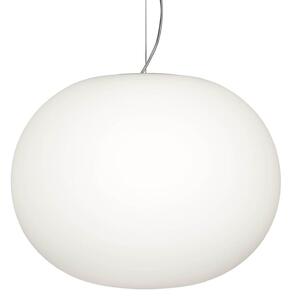Lampada a sospensione FLOS, GLO-BALL, dimmerabile, Bianco, Soggiorno, Vetro, Design