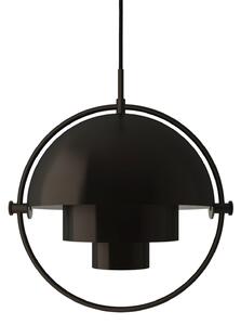 Lampada a sospensione GUBI, Multi-Lite, dimmerabile, Nero, Soggiorno, Metallo, Design