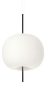 Lampada a sospensione kdln, KUSHI 33, dimmerabile, Bianco, Soggiorno, Vetro, Design