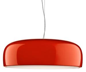 Lampada a sospensione FLOS, SMITHFIELD S, dimmerabile, Rosso, Soggiorno, Metallo, Design