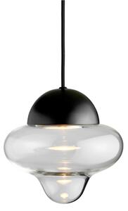 Lampada a sospensione DESIGN BY US, Nutty, dimmerabile, Trasparente, Soggiorno, Vetro, Design
