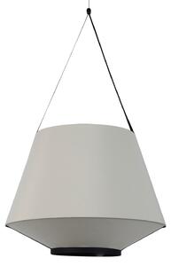 Lampada a sospensione Forestier, Carrie M, dimmerabile, Verde, Soggiorno, Tessuto / Tessile, Design