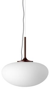 Lampada a sospensione GUBI, Stemlite, dimmerabile, Bianco, Soggiorno, Vetro, Design