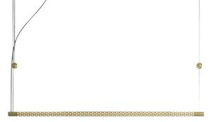 Lampada a sospensione Rotaliana, Squiggle H8, Dorato / Ottone, Soggiorno, Metallo, Design