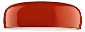 Plafoniera FLOS, SMITHFIELD C, dimmerabile, Rosso, Soggiorno, Metallo, Design