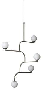 Lampada a sospensione Pholc, Metallizzato, Soggiorno, Metallo