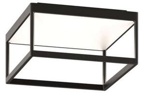 Plafoniera Serien Lighting, dimmerabile, Nero, Soggiorno, Alluminio