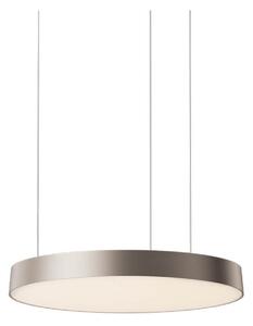 Lampada a sospensione LOOM DESIGN, Avela, dimmerabile, Beige, Soggiorno, Alluminio, Moderno