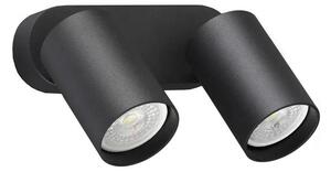 Ideal Lux - Faretto da parete LED DYNAMITE 2xGU10/7W/230V CRI 90 nero