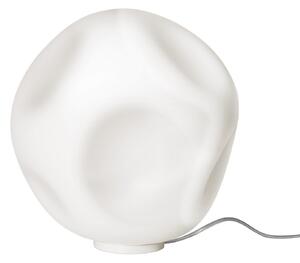 Lampade da tavolo Foscarini, Hoba Grande, Bianco, Soggiorno, Vetro, Design